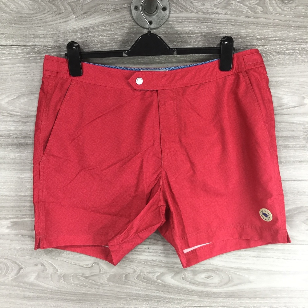 Ted Baker London Tonal Geometric Pattern Trunks